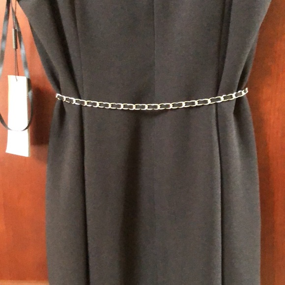 NWT Karl Lagerfeld Black Midi Dress. Size 10. - Picture 6 of 7